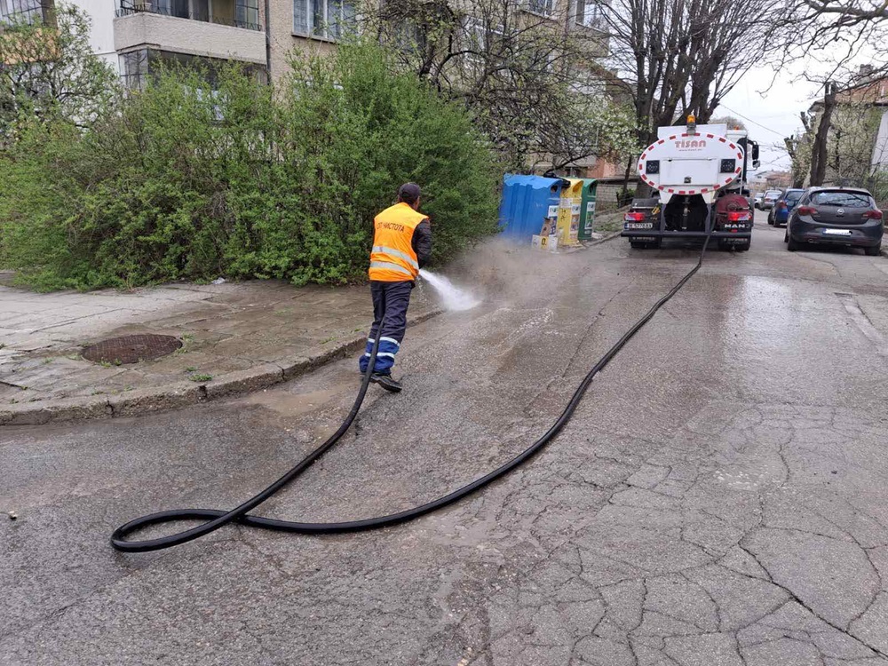 Миене на улици